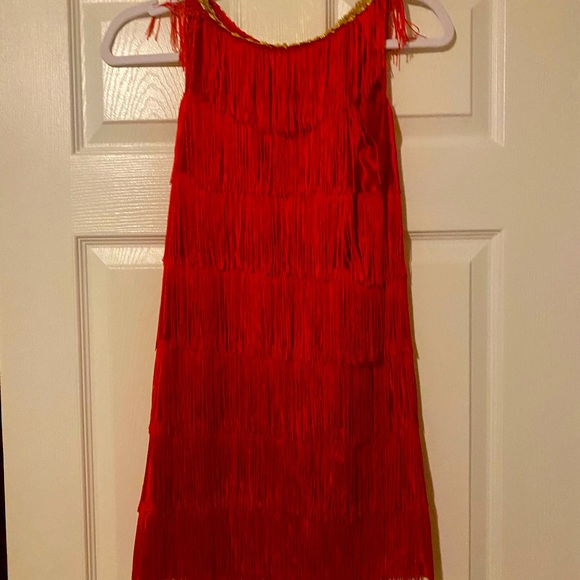 Like New 2 Red Flapper Dresses - Picture 1 of 2